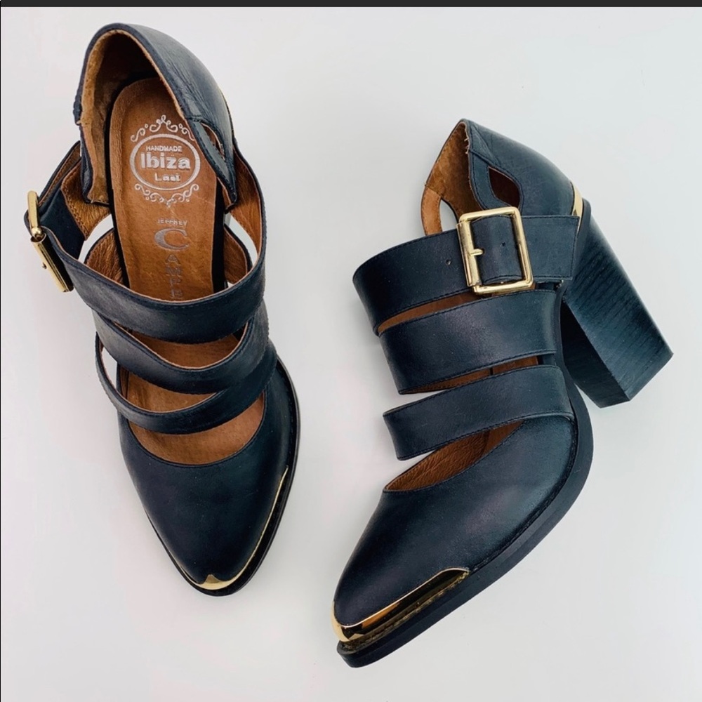 Jeffery Campbell - Bethany Boot with Block heels - size 7.5